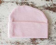 Load image into Gallery viewer, Organic Bamboo Baby Beanie - I Heart Bamboo