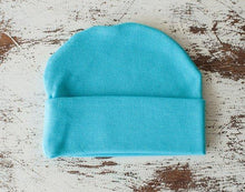 Load image into Gallery viewer, Organic Bamboo Baby Beanie - I Heart Bamboo