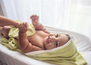 Premium Hooded Baby Towel - I Heart Bamboo