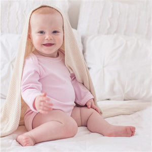 3-Pack Long Sleeve Bamboo Onesie - I Heart Bamboo