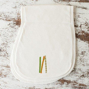 3-Pack Organic Bamboo Baby Burp Cloths - I Heart Bamboo