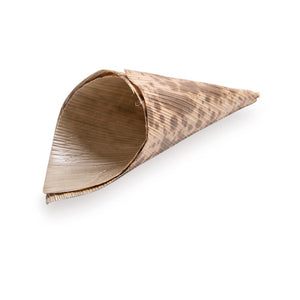 Natural Bamboo Serving Cones - I Heart Bamboo