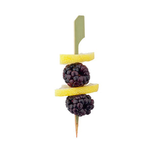 Natural Bamboo Grill Skewer - 4" - I Heart Bamboo